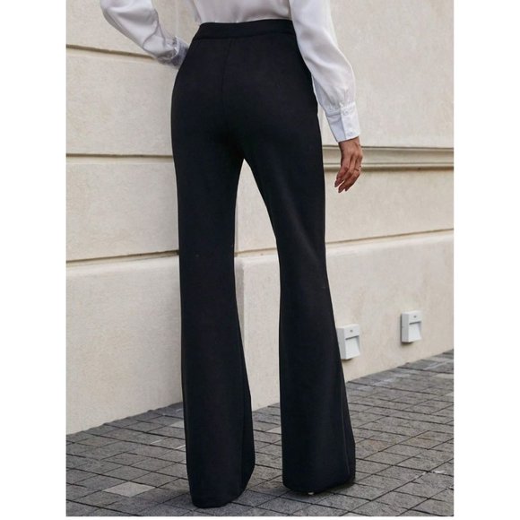 Flare Leg Pants Black - Picture 2 of 7